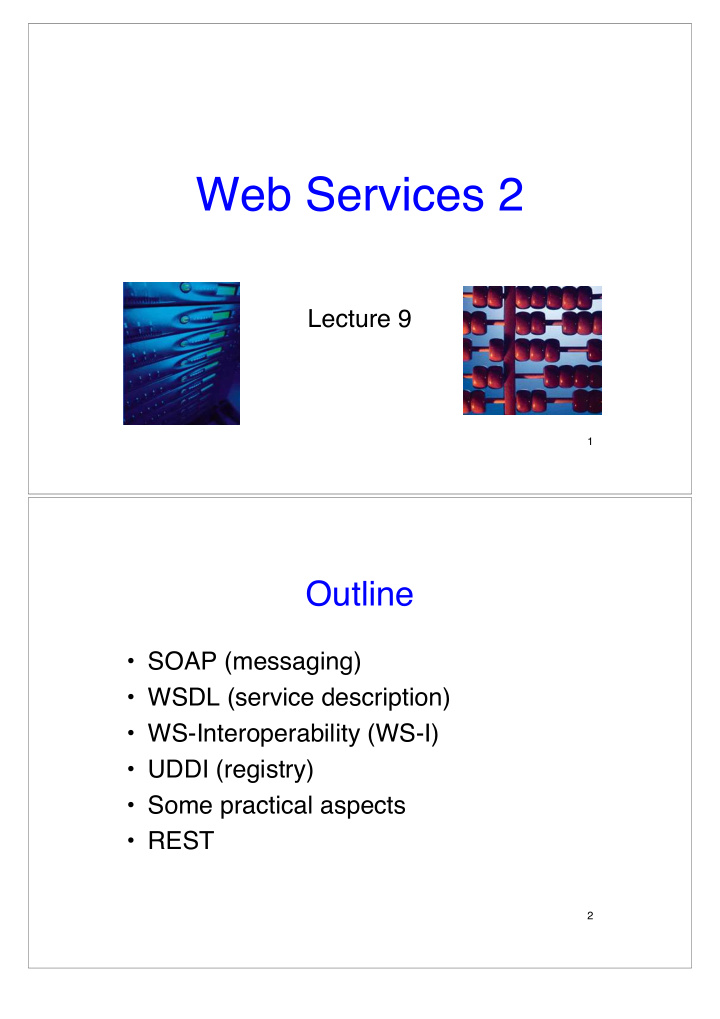 web services 2