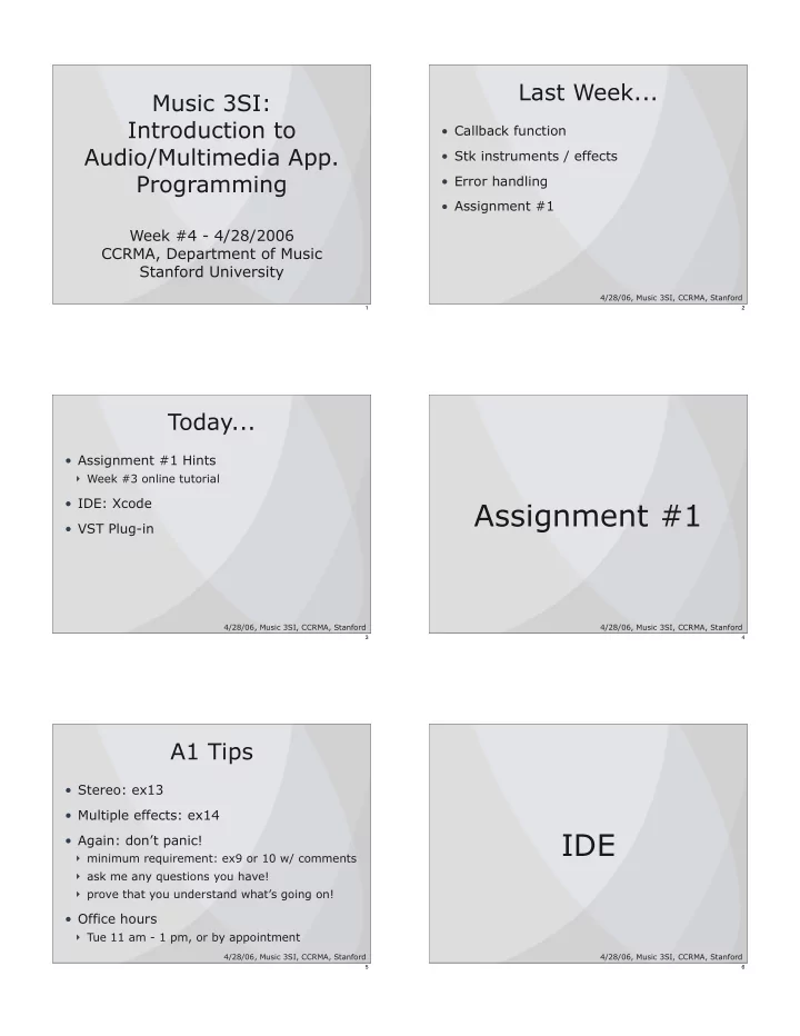 assignment 1