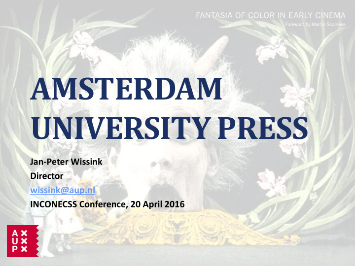 amsterdam university press