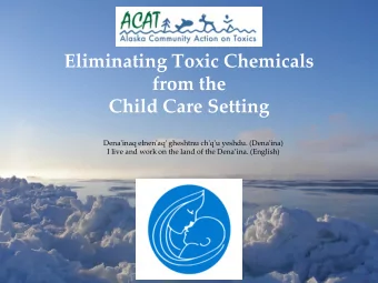 from the  Child Care Setting  Dena'inaq enen'aq' gheshtnu ch'q'u yeshdu. (Dena'ina)  I live and