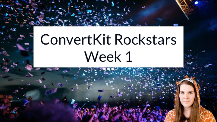 convertkit rockstars week 1 what is email marketing