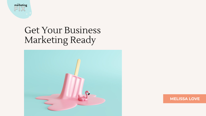 get your business marketing ready