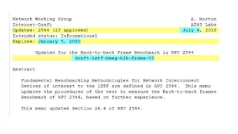 Comments from Maciek and Vratko!  Macieks comments addressed in WG -00 version  Some of