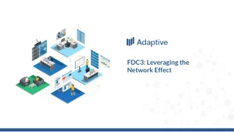 FDC3: Leveraging the  Network Effect  Bhavesh Desai  Head of UI @ Adaptive  Who am I?  My history