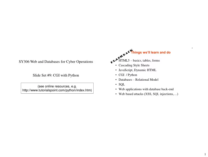 sy306 web and databases for cyber operations