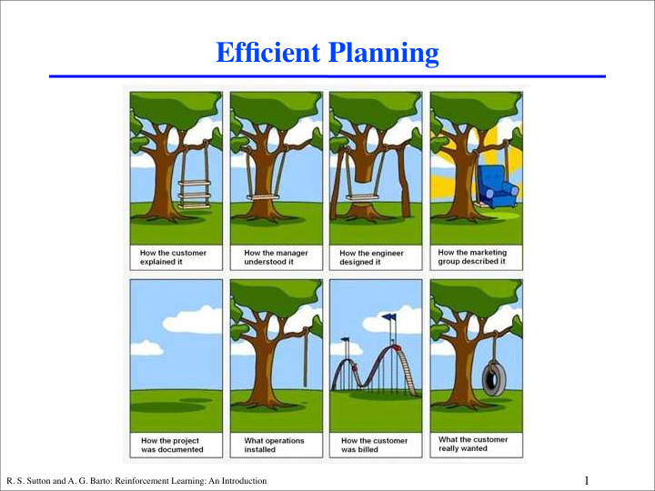 efficient planning