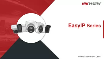 Contents  01  EasyIP Overview  02  EasyIP Family  03  EasyIP 4.0 Solution  01.  EasyIP Overview