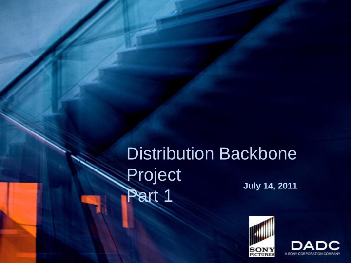 distribution backbone project