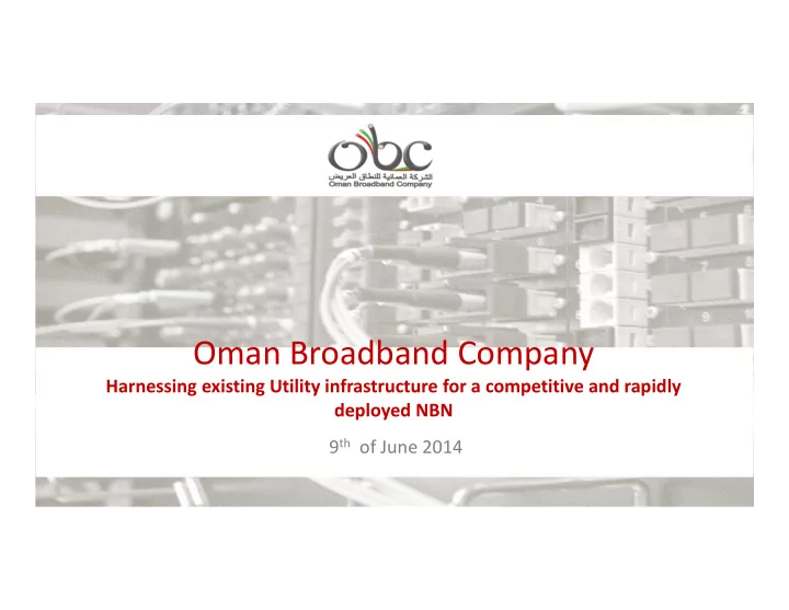 oman broadband company