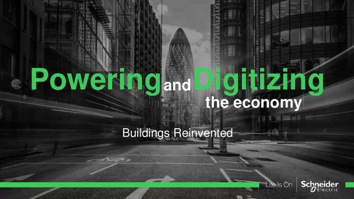 powering digitizing