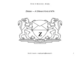 Z  Z  E R  M  A I  L  matti.aarnio@sonera.fi  1