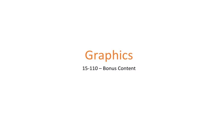 graphics