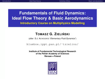 Fundamentals of Fluid Dynamics:  Ideal Flow Theory &amp; Basic Aerodynamics  Introductory Course on
