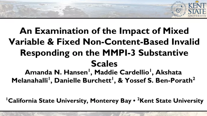 an examination of the impact of mixed variable fixed non