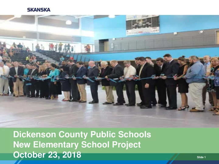 dickenson county public schools new elementary school