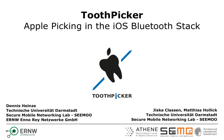 toothpicker