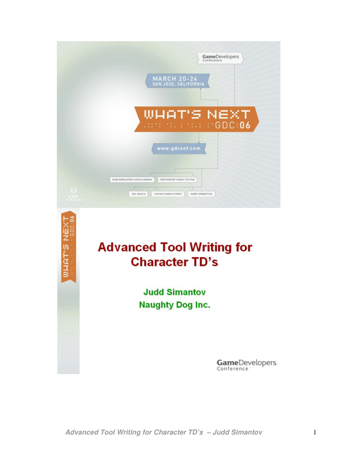 advanced tool writing for character td s judd simantov 1