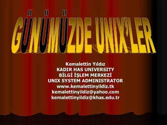 Kemalettin Y   ld ld   z  z  Kemalettin Y  KADIR HAS UNIVERSITY  KADIR HAS UNIVERSITY B