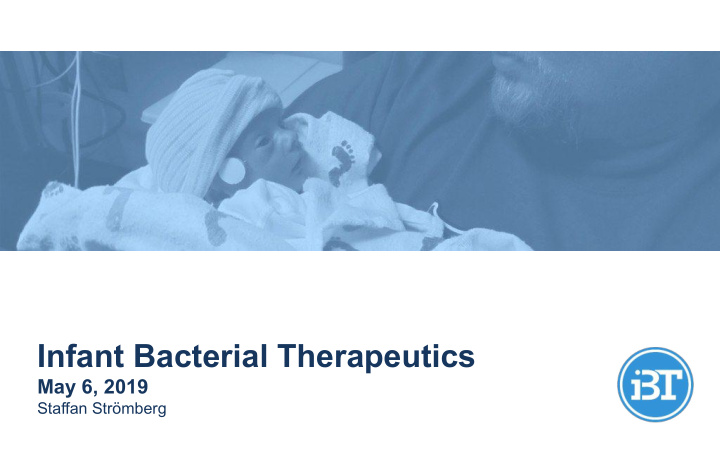 infant bacterial therapeutics