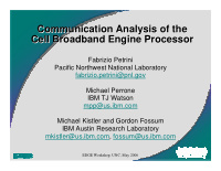 communication analysis of the communication analysis of