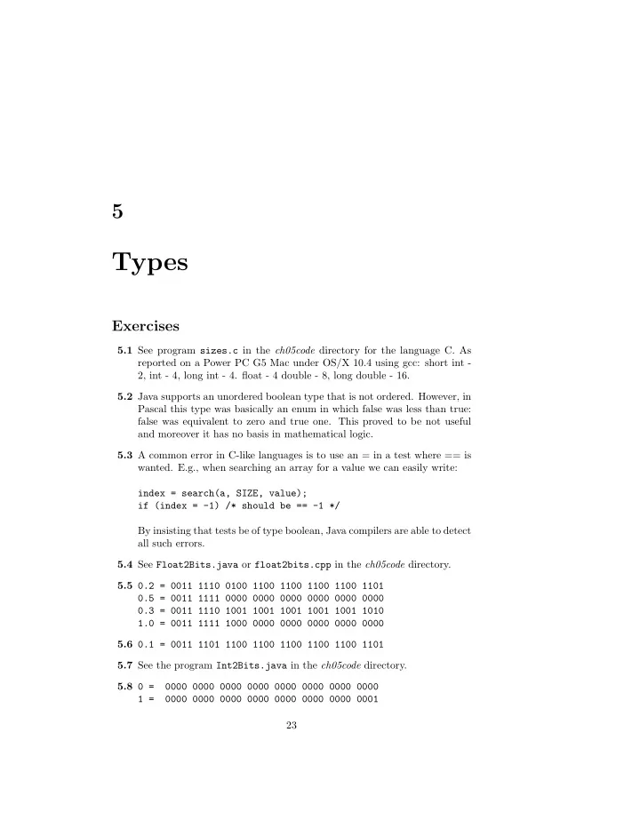 types