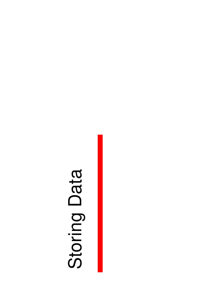 storing data review