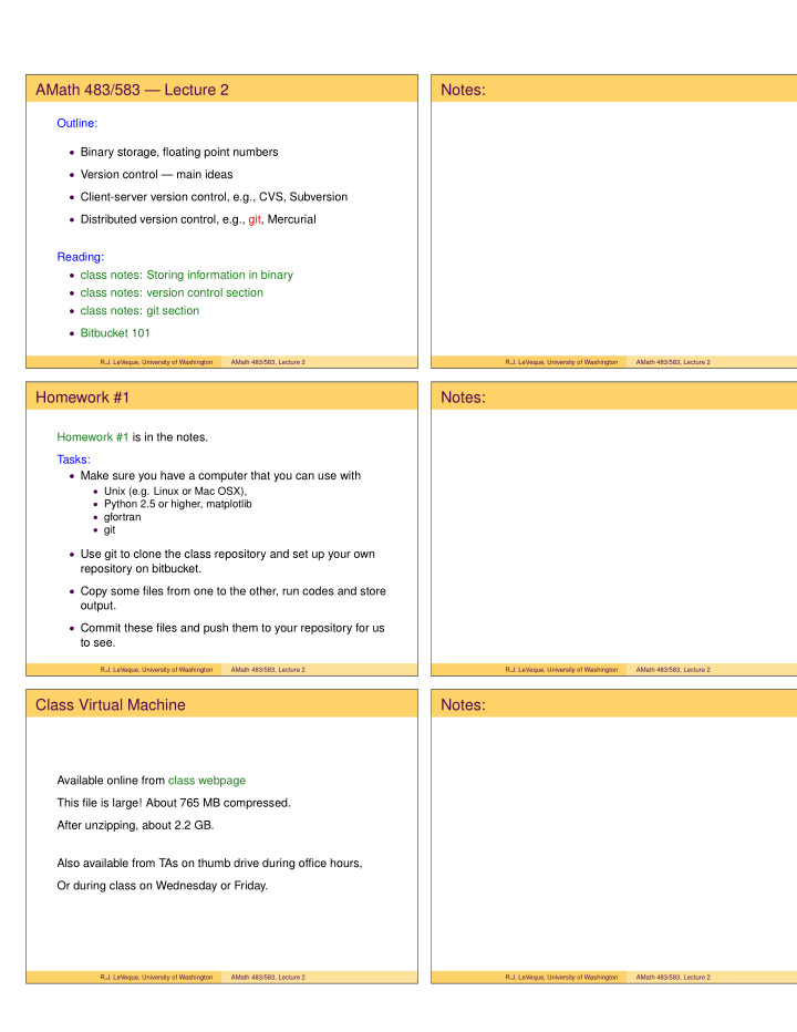 amath 483 583 lecture 2 notes