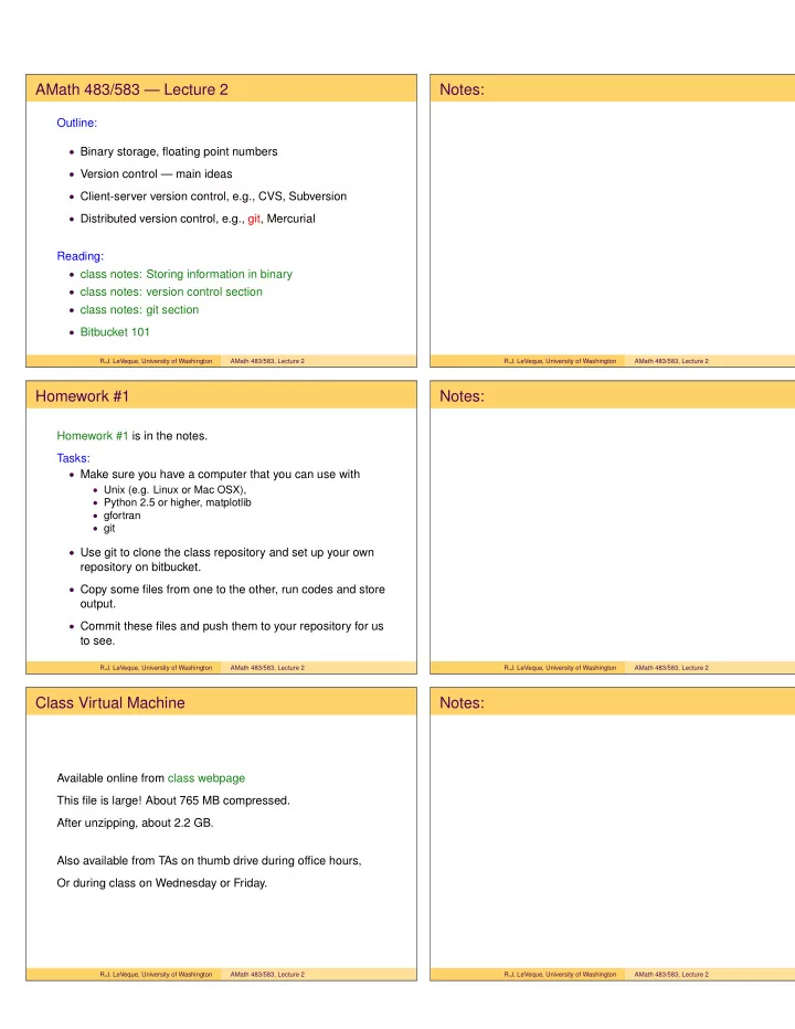 amath 483 583 lecture 2 notes