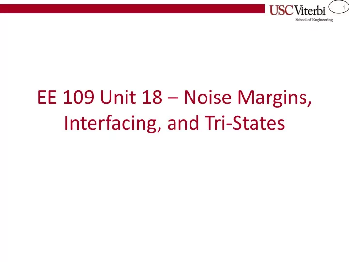 interfacing and tri states