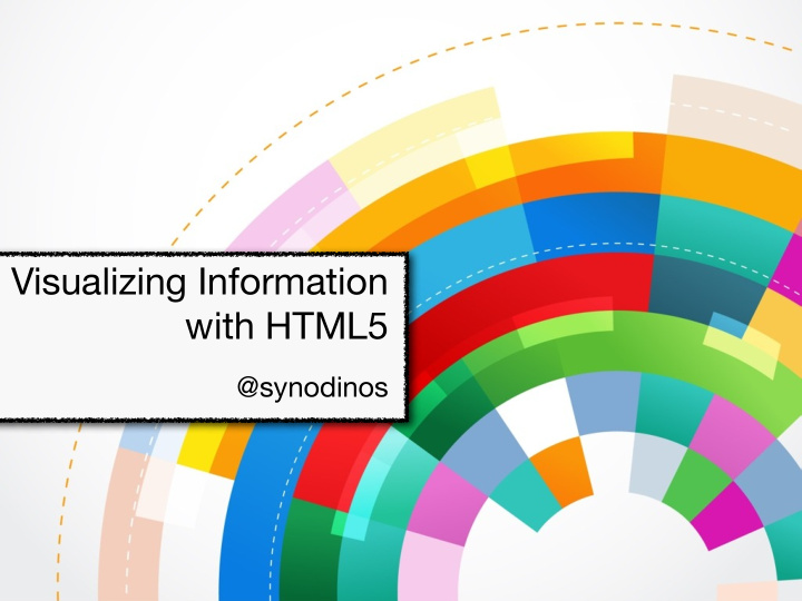 visualizing information with html5