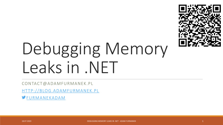 debugging memory