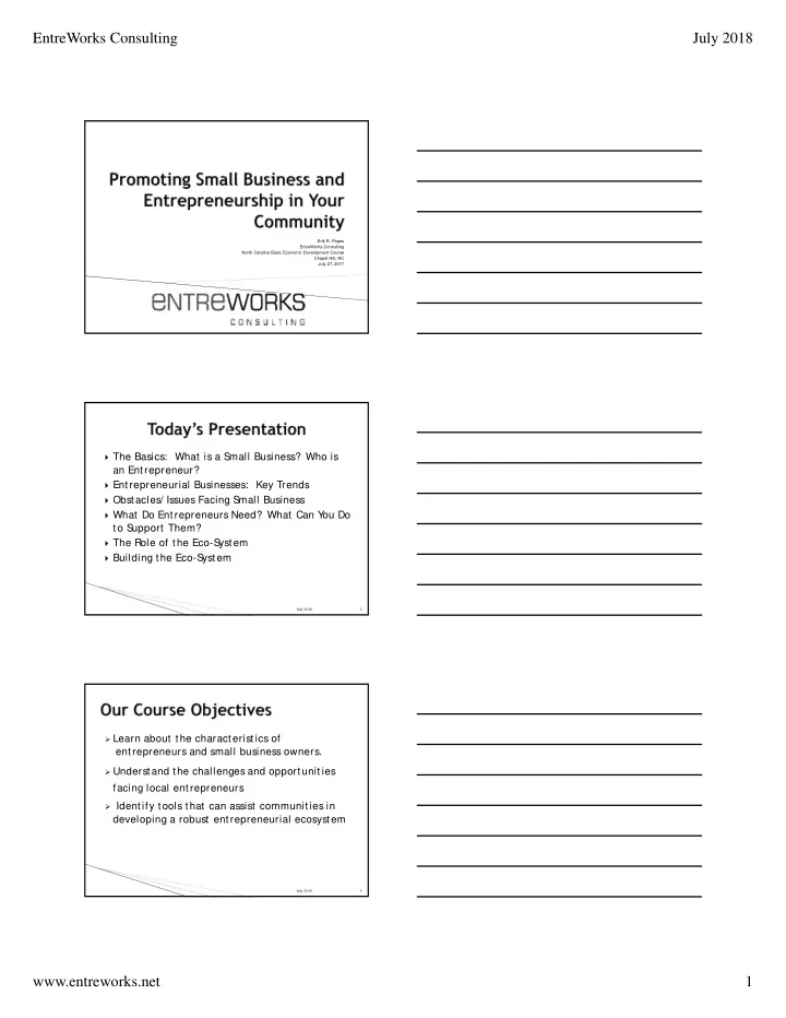 entreworks consulting july 2018