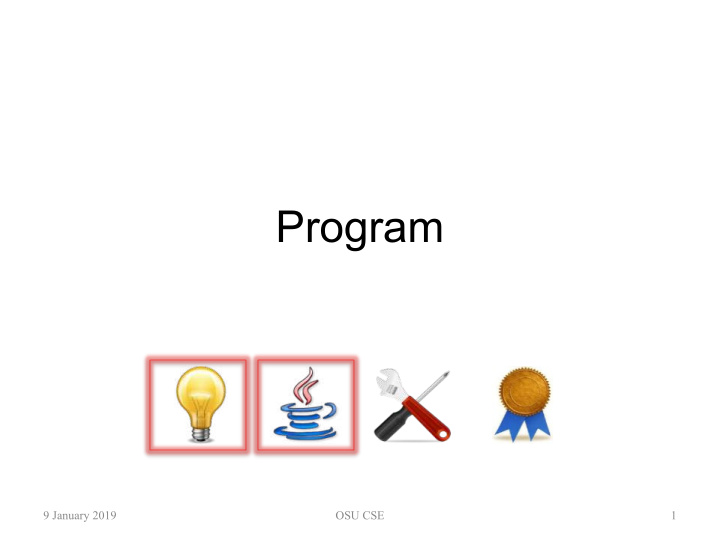 program