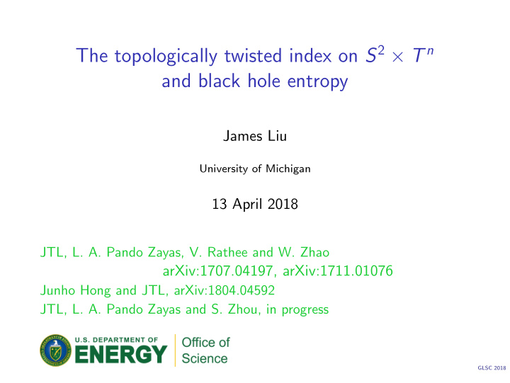 and black hole entropy