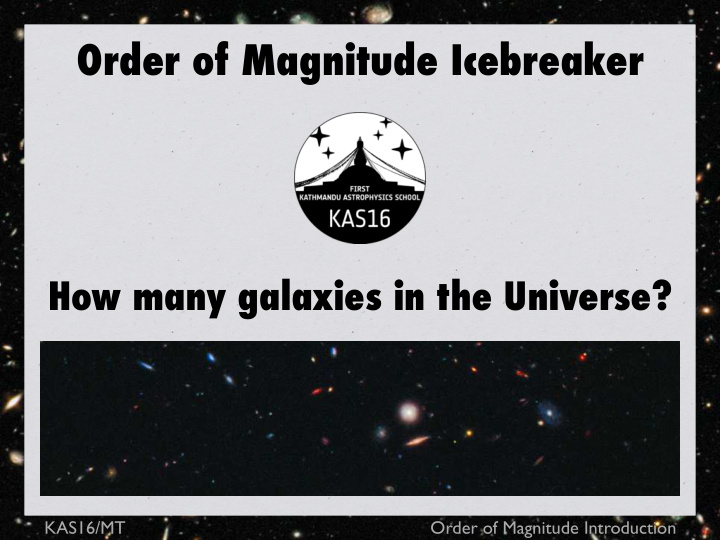 order of magnitude icebreaker