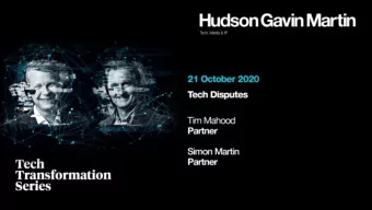 A rough guide    Intro    Common causes of tech disputes    Somethings going wrong,