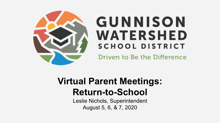 virtual parent meetings return to school