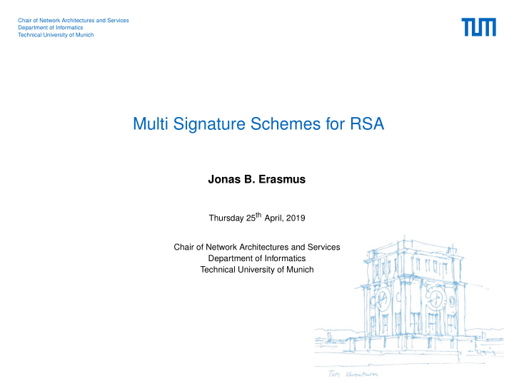 multi signature schemes for rsa