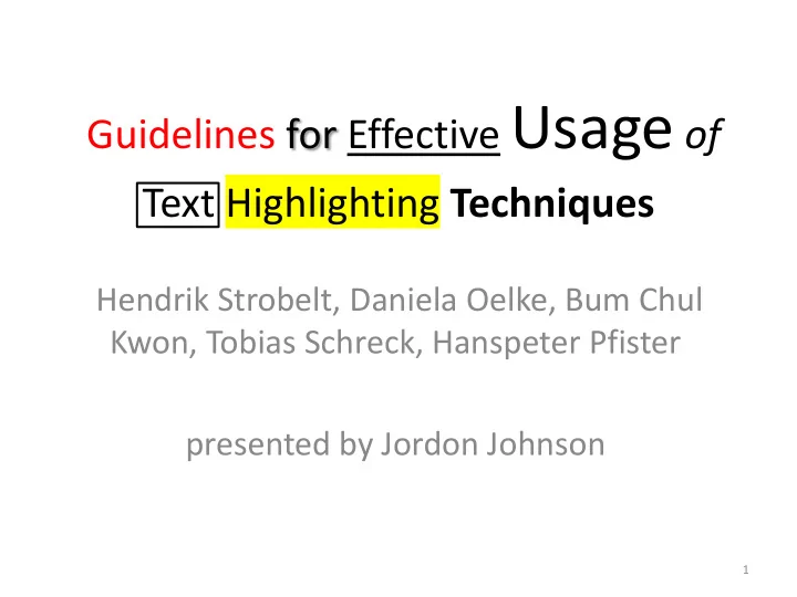 many text vis tools