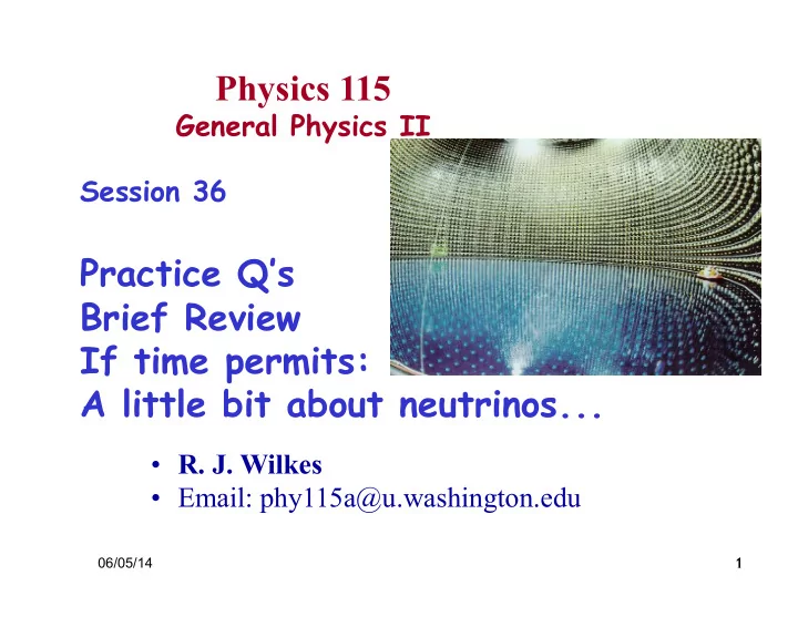 physics 115
