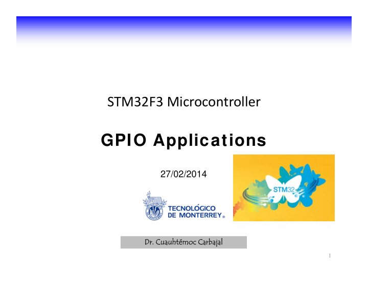 gpio applications