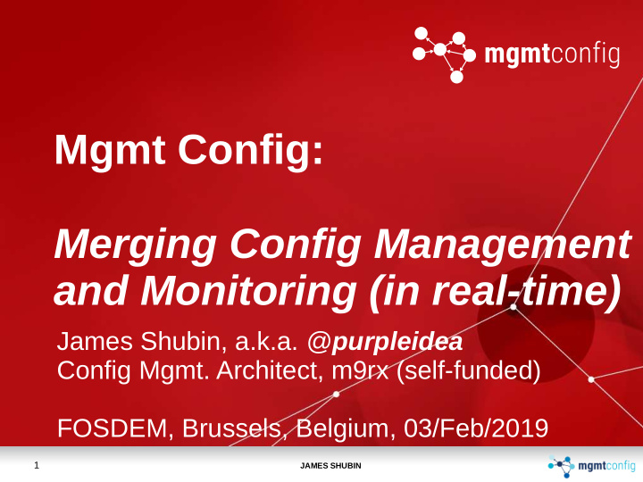 mgmt config merging config management and monitoring in