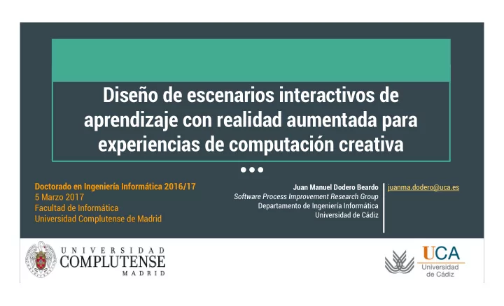 dise o de escenarios interactivos de aprendizaje con