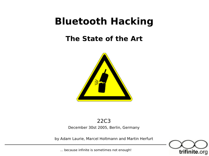 bluetooth hacking