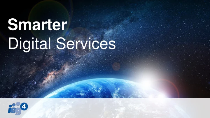 smarter digital services plus ca change the grandad of