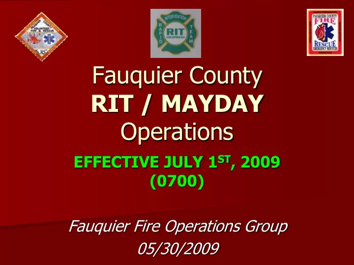 fauquier county