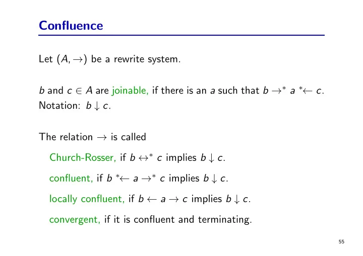 confluence