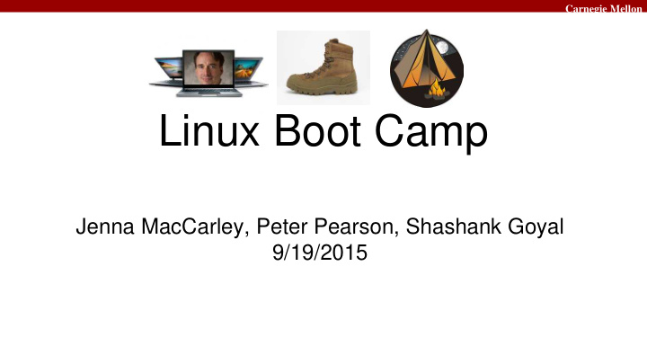 linux boot camp