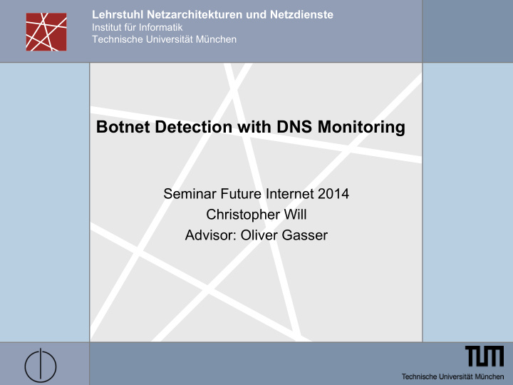 botnet detection with dns monitoring