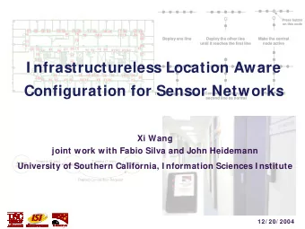 I nfrastructureless Location Aware  55  55  28  28  71  71  29  29  72  72  54  54  49  49  45  45